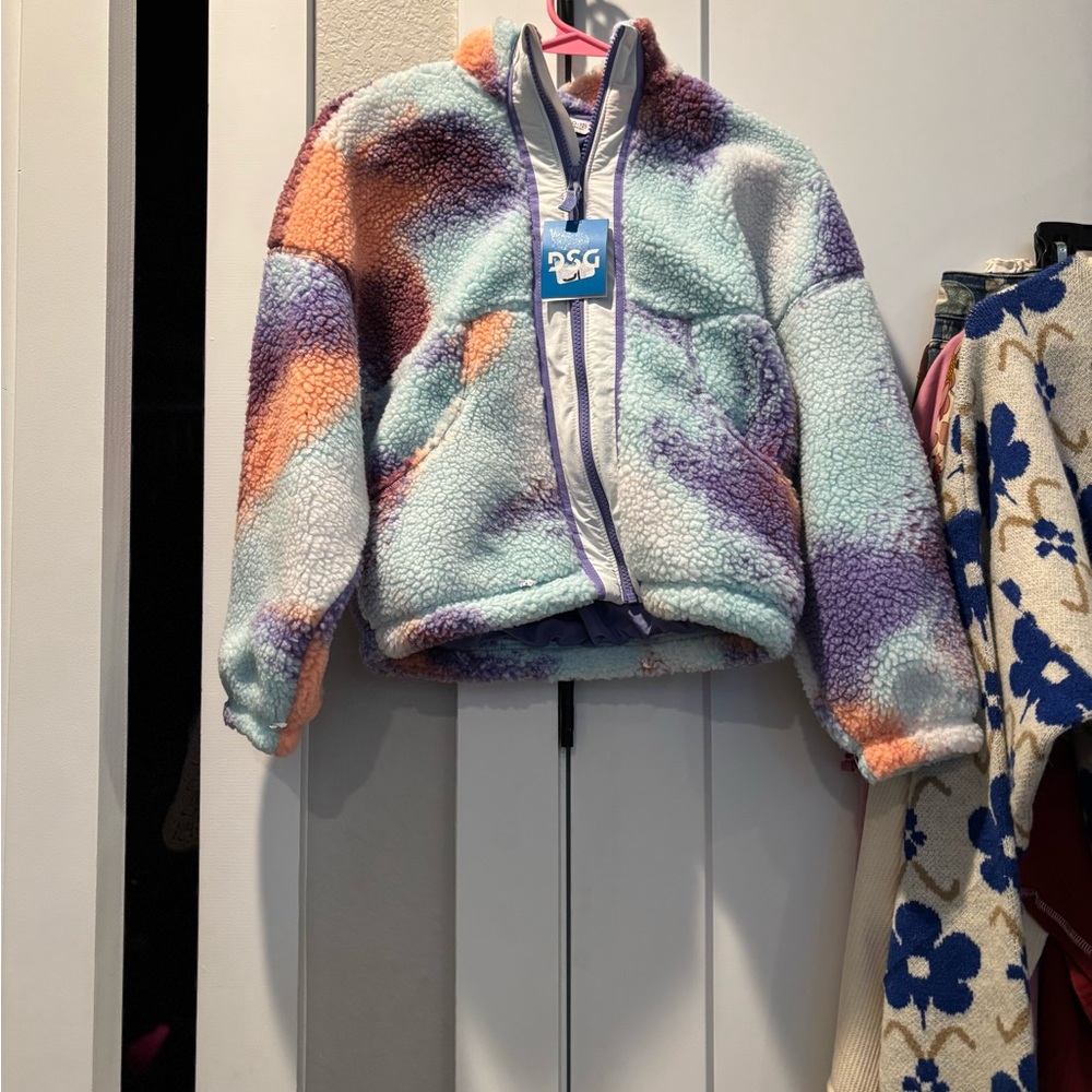 DSG Multicolor Fleece Kids Jacket
